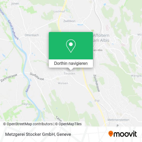 Metzgerei Stocker GmbH Karte
