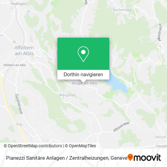 Pianezzi Sanitäre Anlagen / Zentralheizungen Karte