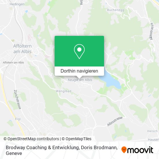 Brodway Coaching & Entwicklung, Doris Brodmann Karte