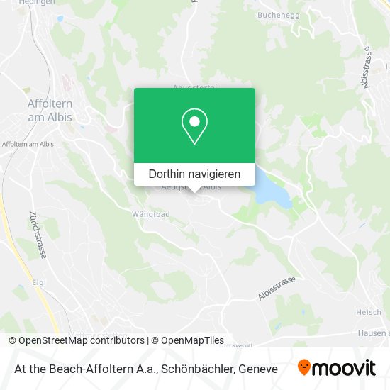At the Beach-Affoltern A.a., Schönbächler Karte
