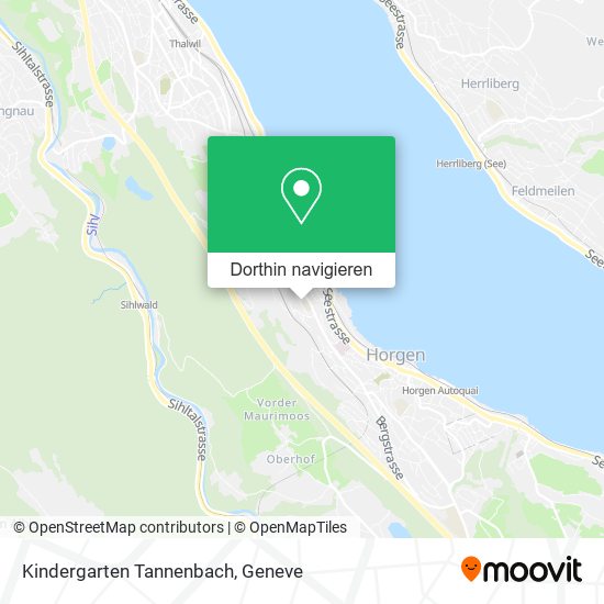 Kindergarten Tannenbach Karte