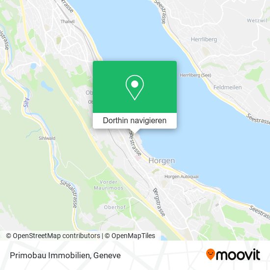 Primobau Immobilien Karte