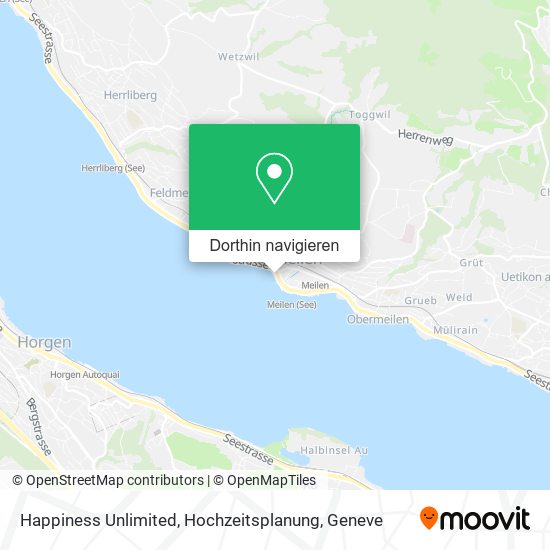 Happiness Unlimited, Hochzeitsplanung Karte