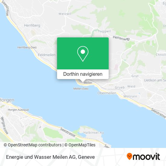Energie und Wasser Meilen AG Karte