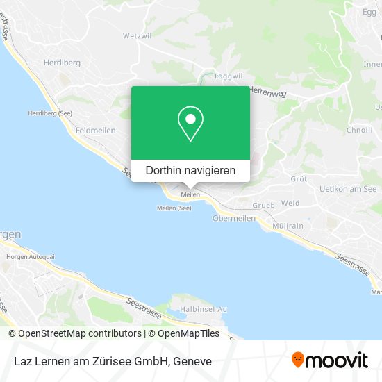 Laz Lernen am Zürisee GmbH Karte