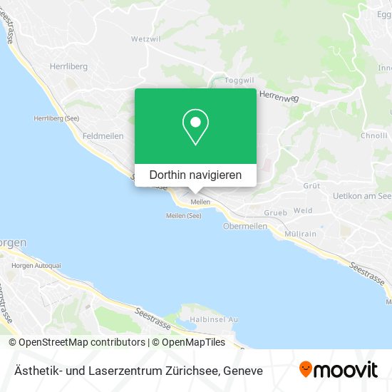 Ästhetik- und Laserzentrum Zürichsee Karte