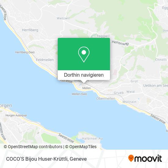 COCO'S Bijou Huser-Krüttli Karte