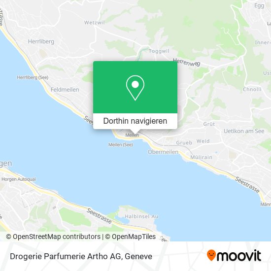 Drogerie Parfumerie Artho AG Karte