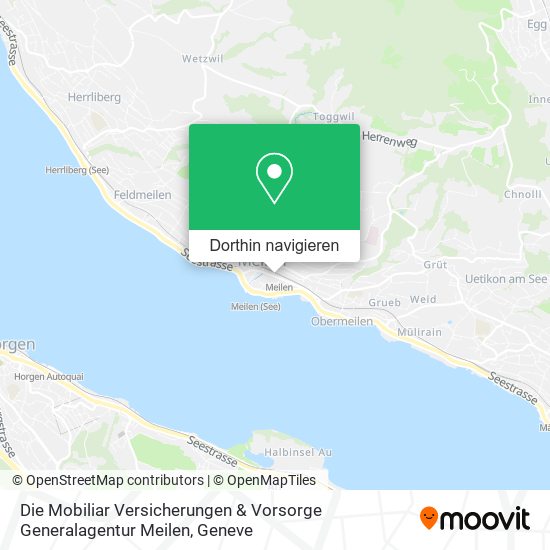 Die Mobiliar Versicherungen & Vorsorge Generalagentur Meilen Karte
