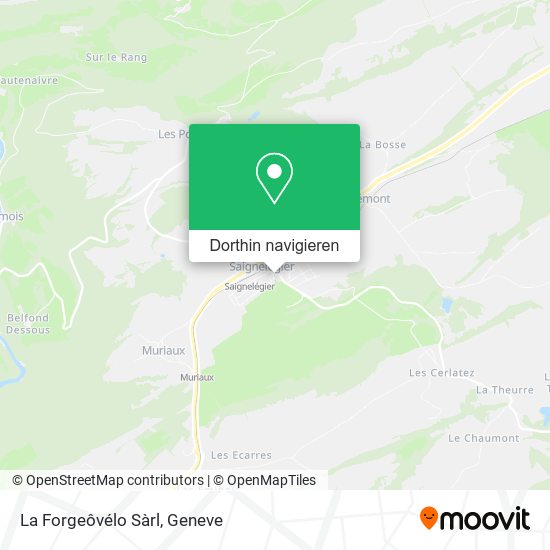 La Forgeôvélo Sàrl Karte