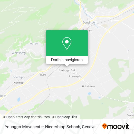 Younggo Movecenter Niederbipp Schoch Karte