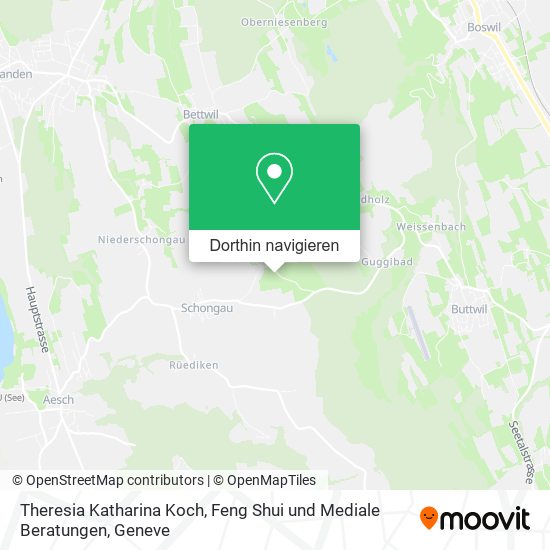 Theresia Katharina Koch, Feng Shui und Mediale Beratungen Karte