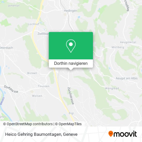 Heico Gehring Baumontagen Karte