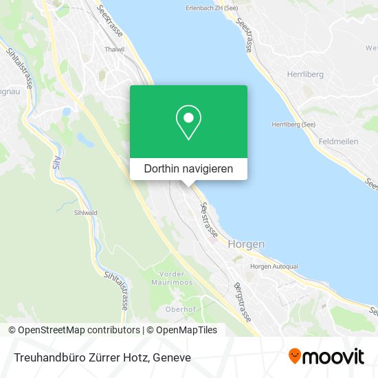 Treuhandbüro Zürrer Hotz Karte