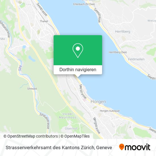 Strassenverkehrsamt des Kantons Zürich Karte