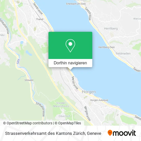 Strassenverkehrsamt des Kantons Zürich Karte