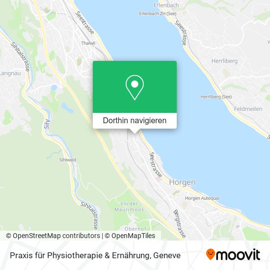 Praxis für Physiotherapie & Ernährung Karte