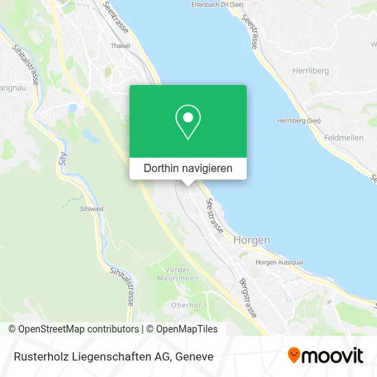 Rusterholz Liegenschaften AG Karte