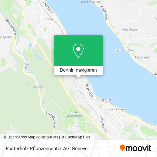Rusterholz Pflanzencenter AG Karte