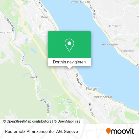 Rusterholz Pflanzencenter AG Karte