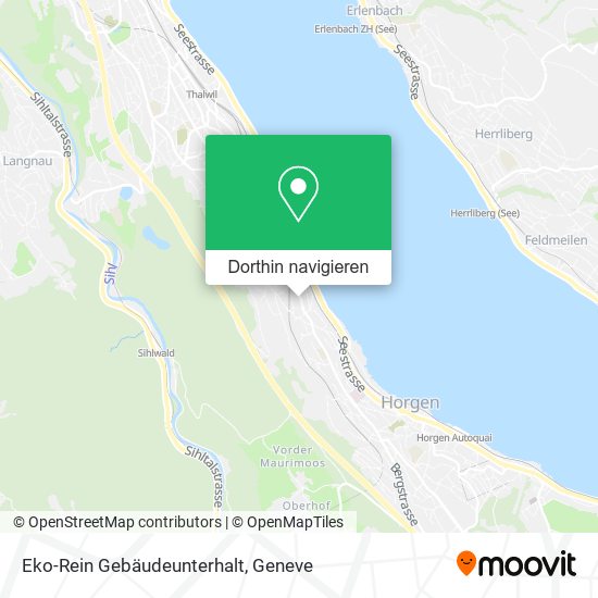 Eko-Rein Gebäudeunterhalt Karte