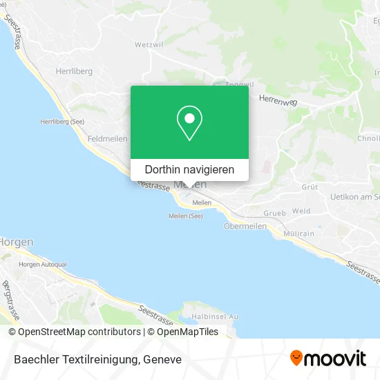 Baechler Textilreinigung Karte
