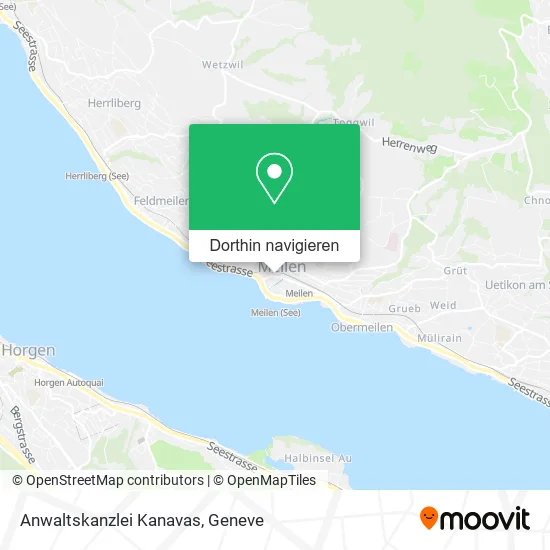 Anwaltskanzlei Kanavas Karte