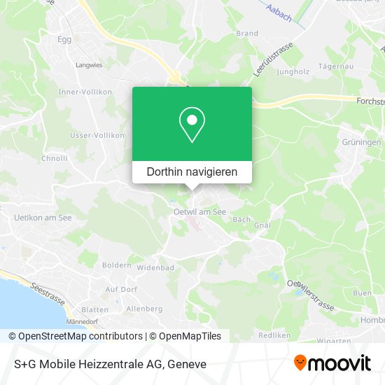 S+G Mobile Heizzentrale AG Karte