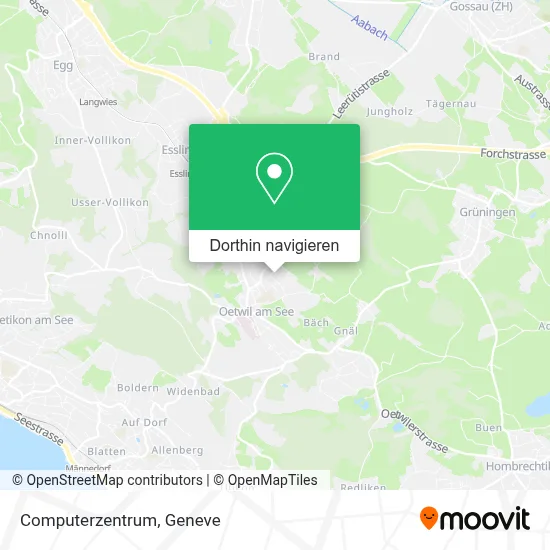 Computerzentrum Karte