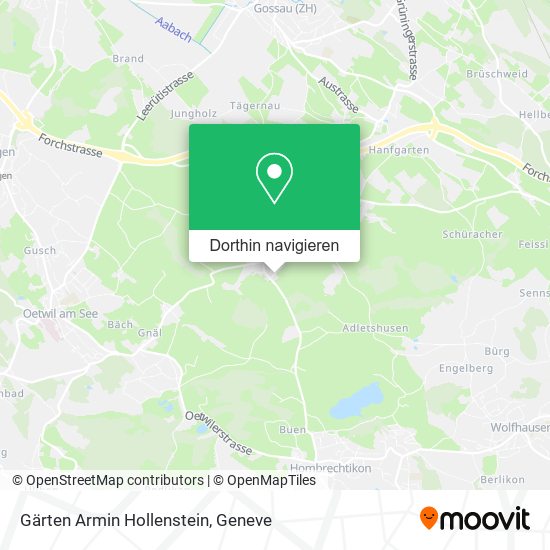 Gärten Armin Hollenstein Karte