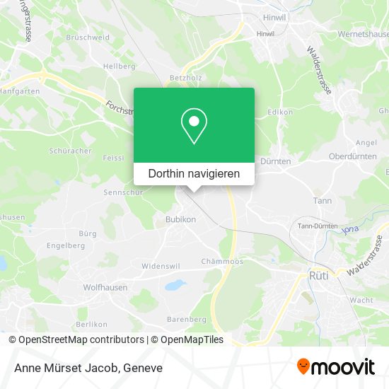 Anne Mürset Jacob Karte