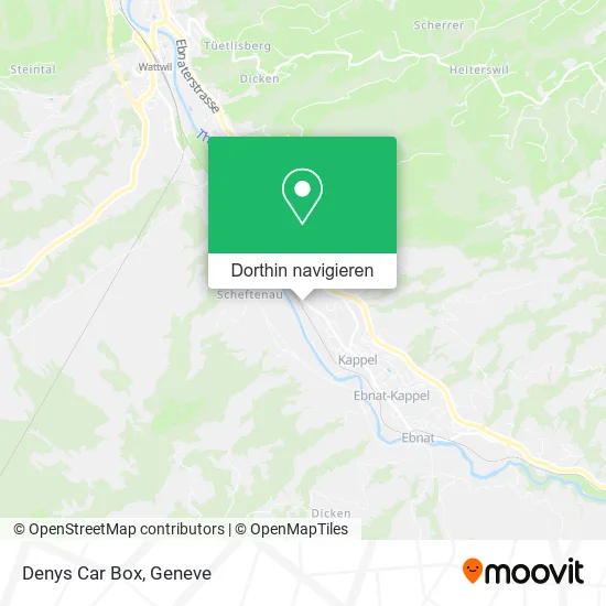 Denys Car Box Karte
