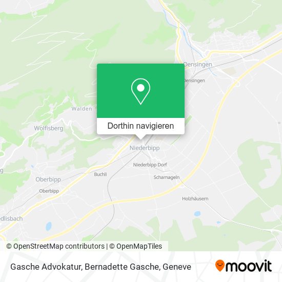 Gasche Advokatur, Bernadette Gasche Karte