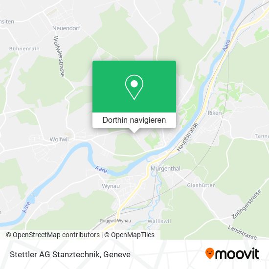 Stettler AG Stanztechnik Karte