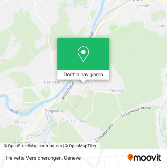 Helvetia Versicherungen Karte