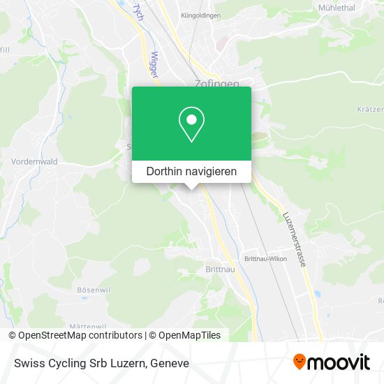 Swiss Cycling Srb Luzern Karte