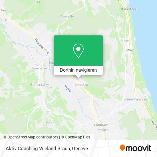 Aktiv Coaching Wieland Braun Karte