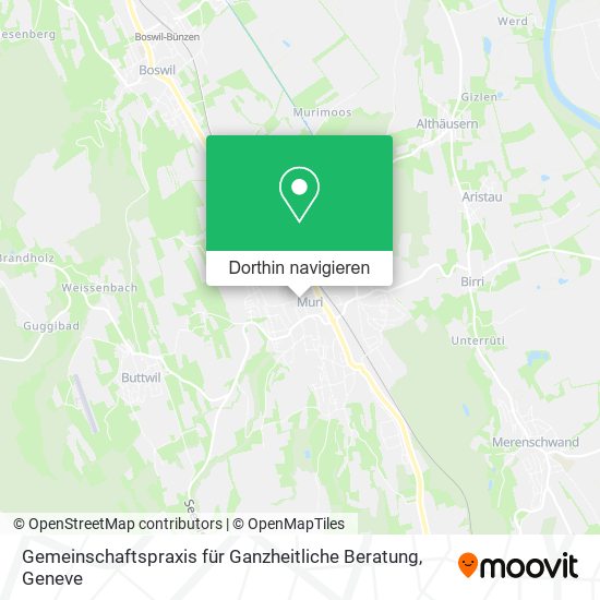 Gemeinschaftspraxis für Ganzheitliche Beratung Karte