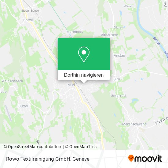 Rowo Textilreinigung GmbH Karte