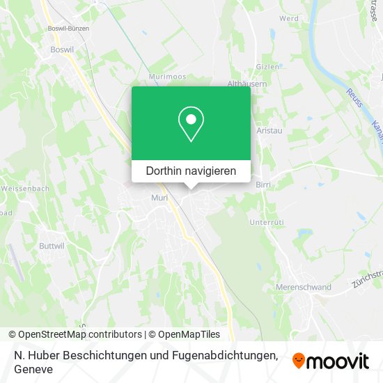 N. Huber Beschichtungen und Fugenabdichtungen Karte