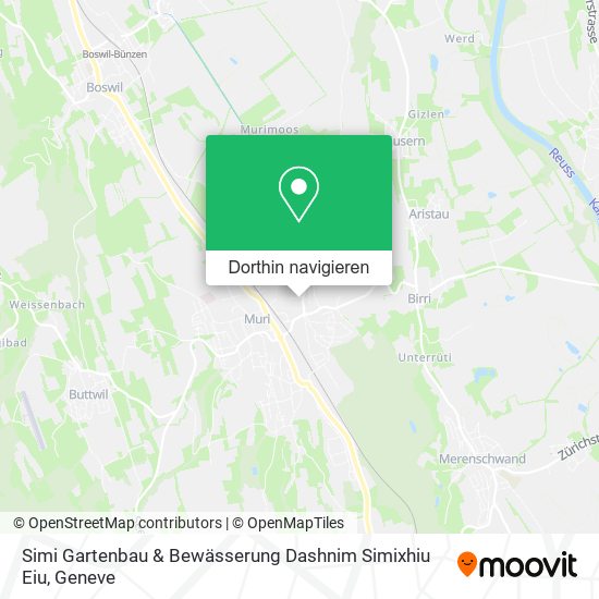 Simi Gartenbau & Bewässerung Dashnim Simixhiu Eiu Karte