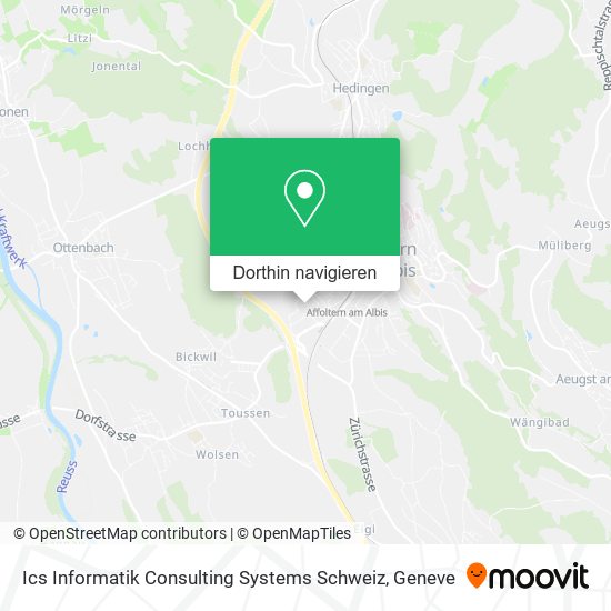 Ics Informatik Consulting Systems Schweiz Karte