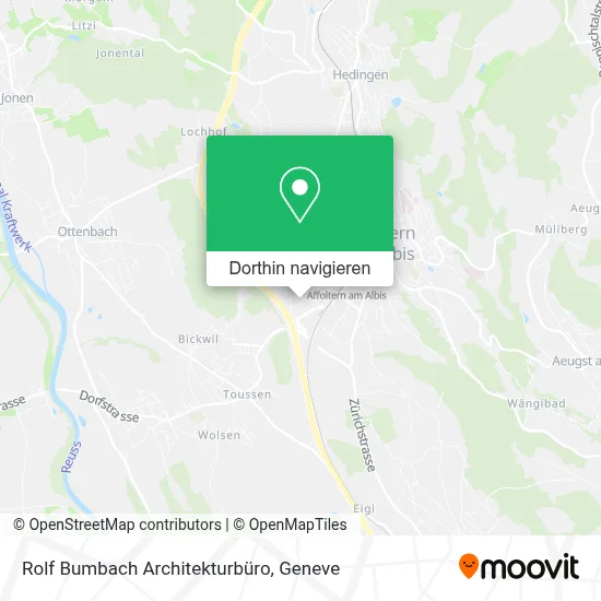 Rolf Bumbach Architekturbüro Karte