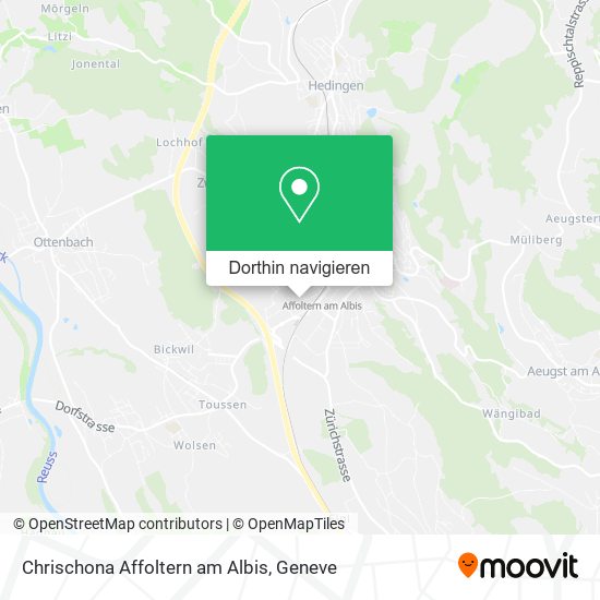 Chrischona Affoltern am Albis Karte