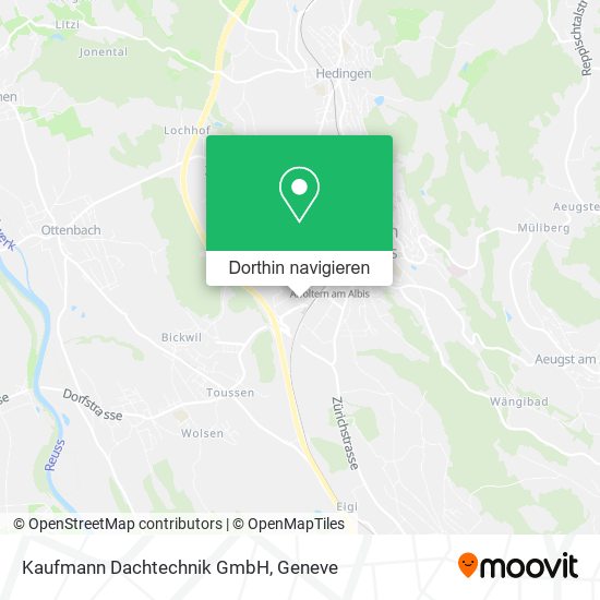 Kaufmann Dachtechnik GmbH Karte