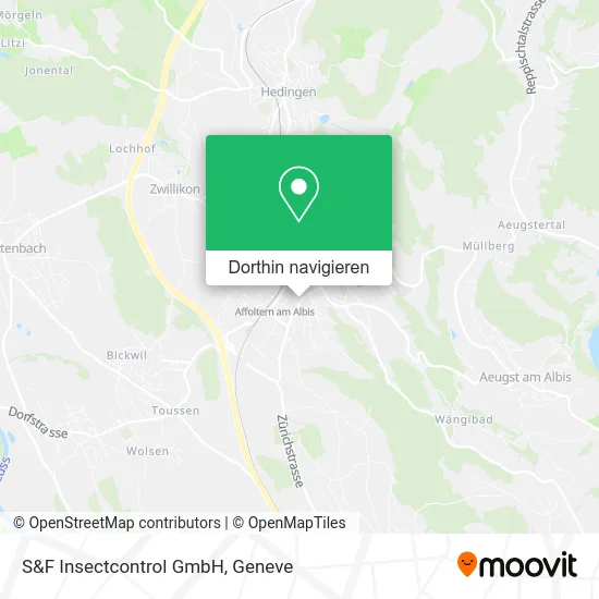 S&F Insectcontrol GmbH Karte