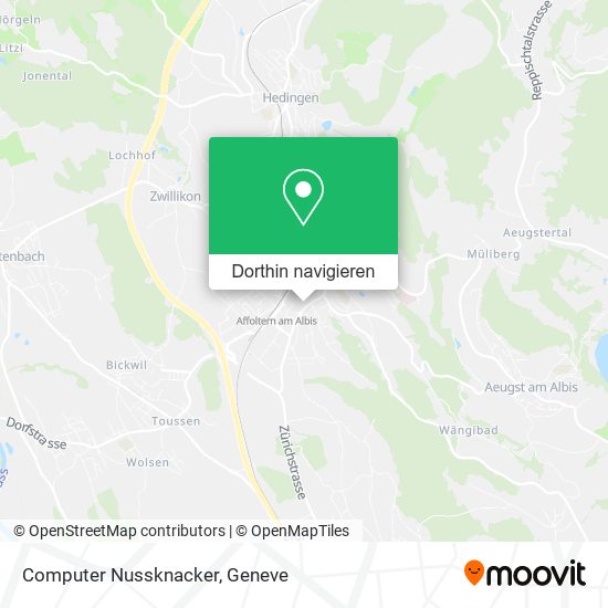 Computer Nussknacker Karte