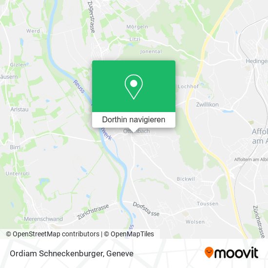 Ordiam Schneckenburger Karte