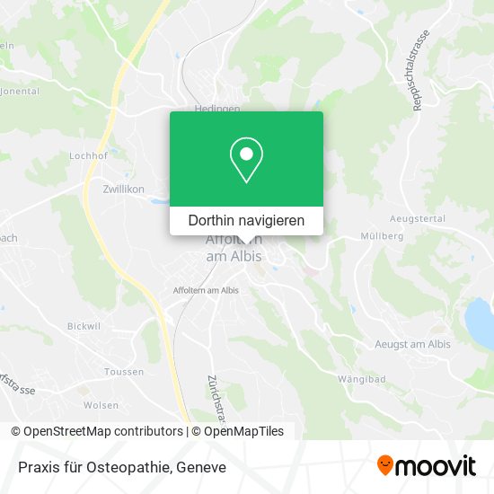 Praxis für Osteopathie Karte