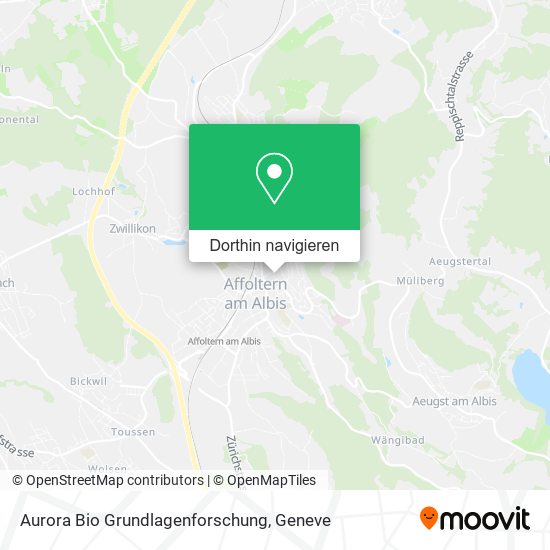Aurora Bio Grundlagenforschung Karte